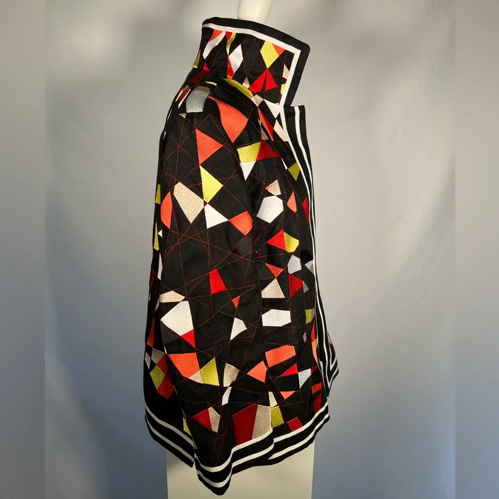 Linda Allard Ellen Tracy Linen jacket - Picture 4 of 7